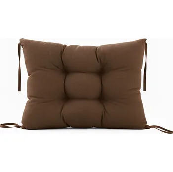 Podsedák Paletová prošívaná opěrka ANGELO 60x40 cm color 22 hnědá MyBestHome