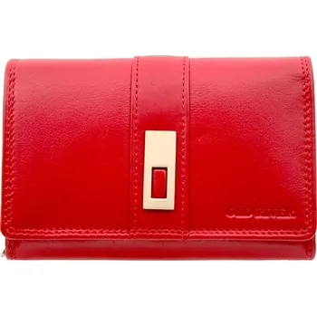 Peněženka Old River Dámská kožená peněženka 6022-F červená