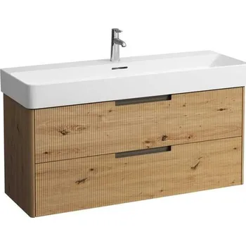 Koupelnový nábytek Laufen Juna Skříňka pod umyvadlo 117 cm, divoký dub H4116421092671