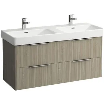 Koupelnový nábytek Laufen Base Skříňka pod umyvadlo 116 cm, světlý jilm H4024941102621