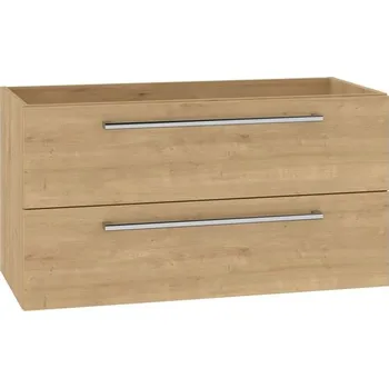 Koupelnový nábytek EBS Pure Skříňka umyvadlová 101 cm, dub Arlington