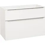 EBS Nevio Skříňka umyvadlová 101 cm, bílá lesk