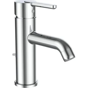 Vodovodní baterie Laufen Lua Baterie umyvadlová stojánková páková s automatickou výpustí, Eco+, chrom H3110810041141