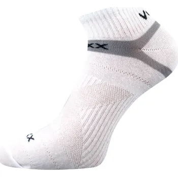 Dámské ponožky Dámské - Pánské- REX - sportovní kotníčkové ponožky Voxx - bílá barva