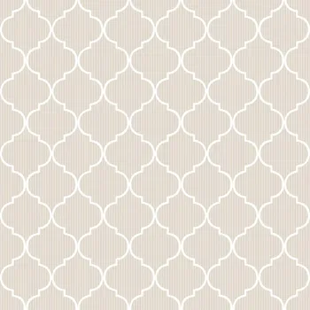 Tapeta Parato by Cristiana Masi Geometrická vliesová tapeta na zeď, béžová, 8377, Blooming Garden 2, Parato by Cristiana Masi, velikost 10,05 x 0,53 m