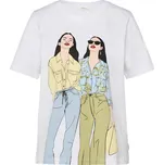 s.Oliver dámské triko 2177036 01D3 Bílá 38