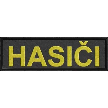 Nášivka Pelisport Nášivka Hasiči velká černé pozadí
