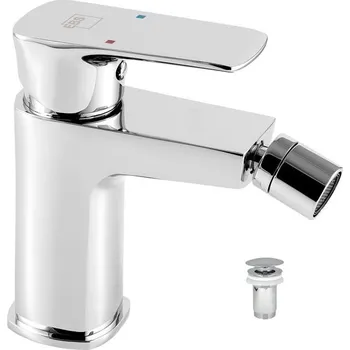 Vodovodní baterie EBS Urban Baterie bidetová s výpustí Click/Clack, chrom URB135