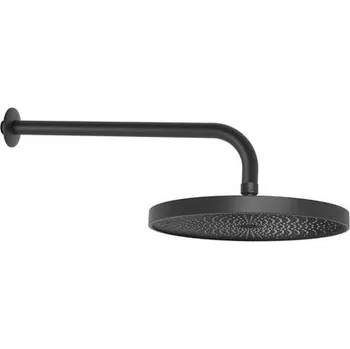 Hlavová sprcha kielle Oudee Hlavová sprcha se sprchovým ramenem, 1jet, černá 20102SE4