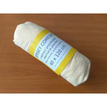 Prostěradlo Innova Dětské prostěradlo jersey lososové 60x120 cm