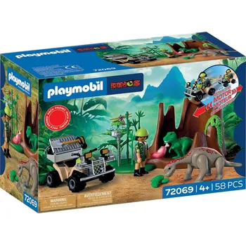 Stavebnice Playmobil Úkryt dinosaurů PLAYMOBIL® 72069