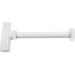 EBS Umyvadlový sifon kovový, bílá