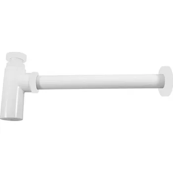 Sifon EBS Umyvadlový sifon kovový, bílá