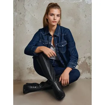 Dámské kozačky Sinsay - Kozačky po kolena - černá - 047GX-99X - 047GX-99X-38