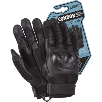 Ochranné vybavení na lov a střelbu Reis Tactical RTC CONDOR rukavice black M-XL