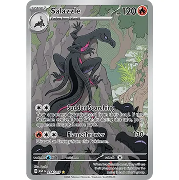 Karetní hra Pokémon ASC 224/217 Salazzle - Ascended Heroes Stav: Near Mint