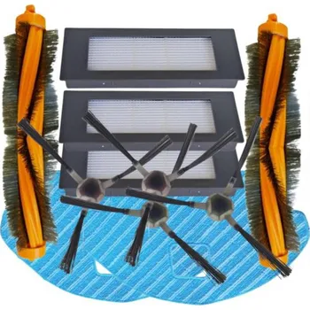 Sada příslušenství pro robotický vysavač Kartáče, HEPA filtry a mopy pro vysavač iROBOT Roomba Serie 111 Combo 11ks