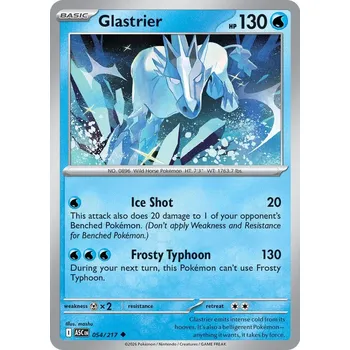 Karetní hra Pokémon ASC 054/217 Glastrier - Ascended Heroes Stav: Near Mint, Verze: NORMAL