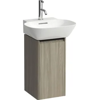 Koupelnový nábytek Laufen Base Skříňka pod umyvadlo 27,7 cm, závěsy vlevo, světlý jilm H4030131102621