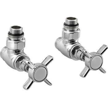 Sapho STAR připojovací sada ventilů ruční rohová, chrom