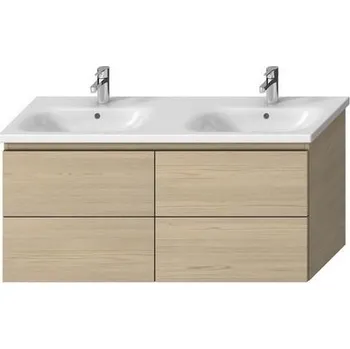 Jika Mio Skříňka + dvojumyvadlo 130 cm, jasan