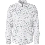 JOOP! JEANS pánská košile se vzorem 10100692 105 Bílá XXL