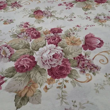 Pro útulný domov dekorační látka TRSY RŮŽÍ