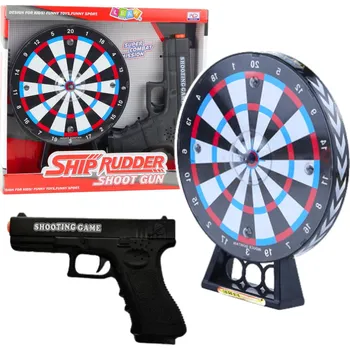 Dětská zbraň Mamido Laserová pistole s terčem se světly a zvuky