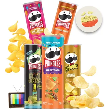 Slaná pochutina Pringles všude, kam se podíváš