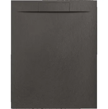 Sprchová vanička EBS Nilo Sprchová vanička litá 100x80cm, grafito