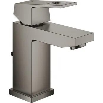 Vodovodní baterie Grohe Eurocube Umyvadlová baterie s výpustí, Hard Graphite 23127AL0
