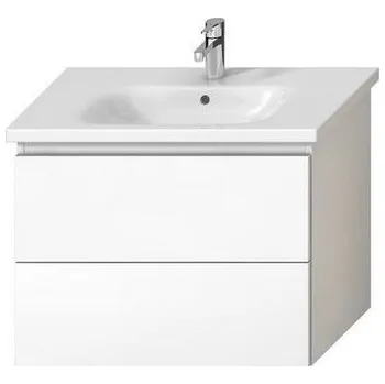 Koupelnový nábytek Jika Mio Skříňka + umyvadlo 80 cm, bílá lesklá