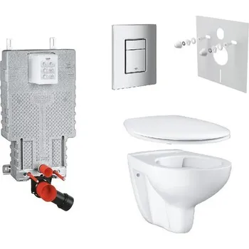 WC sedátko Grohe Set modul, WC, sedátko, ovládací tlačítko a šrouby KMPLGROHE1