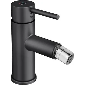 Vodovodní baterie Jika Mio Style Baterie bidetová, bez výpusti, černá matná H3412F17161101