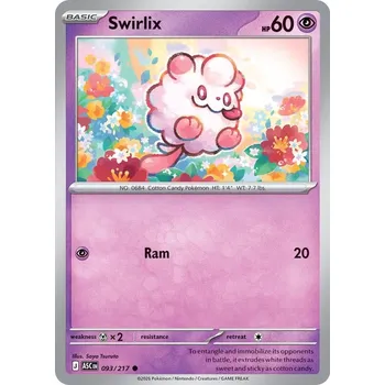 Společenská hra Pokémon ASC 093/217 Swirlix - Ascended Heroes Stav: Near Mint, Verze: NORMAL