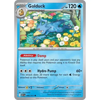 Karetní hra Pokémon ASC 040/217 Golduck - Ascended Heroes Stav: Near Mint, Verze: NORMAL