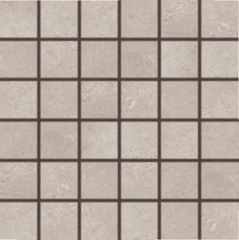 Rako Limestone mozaika set 30x30 cm, 5x5 béžovošedá reliéf
