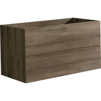 Koupelnový nábytek EBS KUBA Skříňka umyvadlová 101 cm, dub halifax