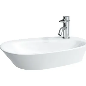 Laufen Palomba Umyvadlová mísa s armaturní deskou 60 cm, LCC - bílá