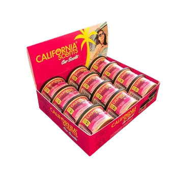 Vůně do auta California Car Scents - Coronado Cherry - Višeň, 12 ks v originální krabičce