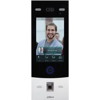 Bezpečnostní kamera DAHUA TECHNOLOGY Dahua Dveřní stanice IP 8" LCD 1280x800 2Mpix 95st WDR IP65 RFID, Code, Face, Finger, app