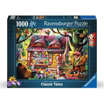 Puzzle RAVENSBURGER Puzzle O Červené Karkulce 1000 dílků