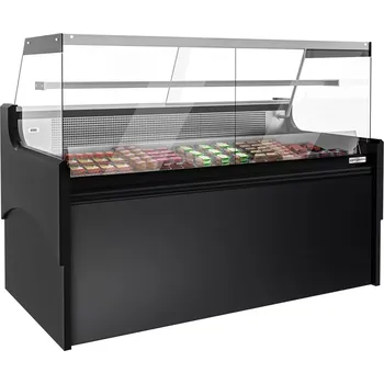 vasegastro Chladicí / Masný pult - 1,88 m - 175L - černý