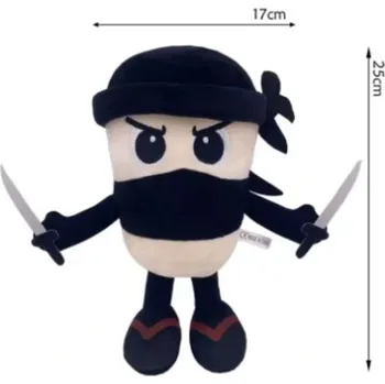 plyšák Italian Brainrot Cappuccino Assassino (17x25cm)