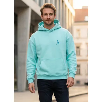 Pánská mikina Pánská mikina ALTISPORT BYB/ALM002BY284 TYRKYSOVÁ 4XL