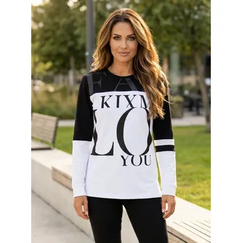 Dámská mikina Dámská mikina KIXMI URANIA BÍLÁ XXL