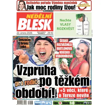 Časopis Nedělní Blesk - předplatné časopisu - Čtvrtletní