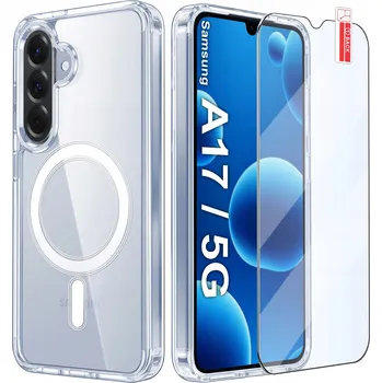 Pouzdro na mobilní telefon Pouzdro / Krytka Anti Shock Mag pro Samsung Galaxy A17 5G průhledná
