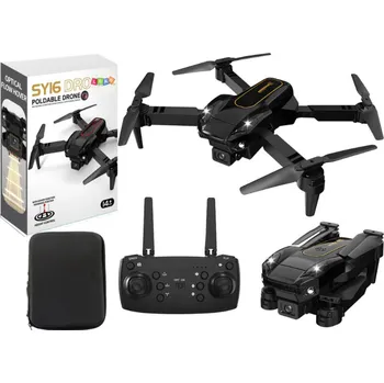 Dron Mamido Dron SY16 na dálkové ovládání s kamerou 4K černý