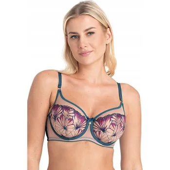 Dámské spodní prádlo Samanta Podprsenka Olette A143 modrá/námořnická měkká 75H